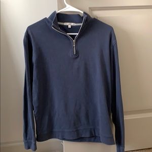 Peter Miller Navy Quarter ZIP - Medium